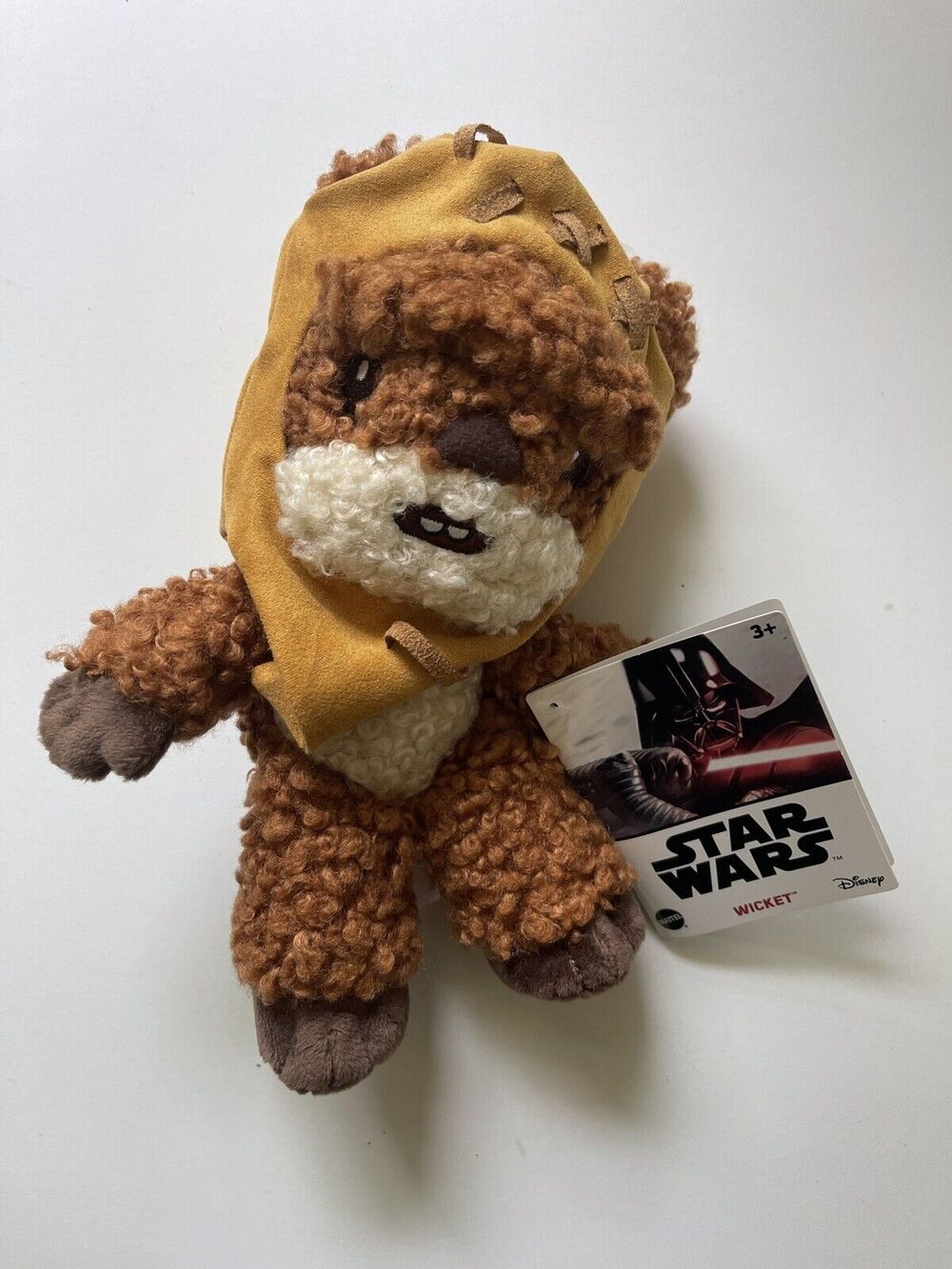 Disney Star Wars 8" WICKET Ewok Plush Character Toy by Mattel Age: 3+ NWT Gift